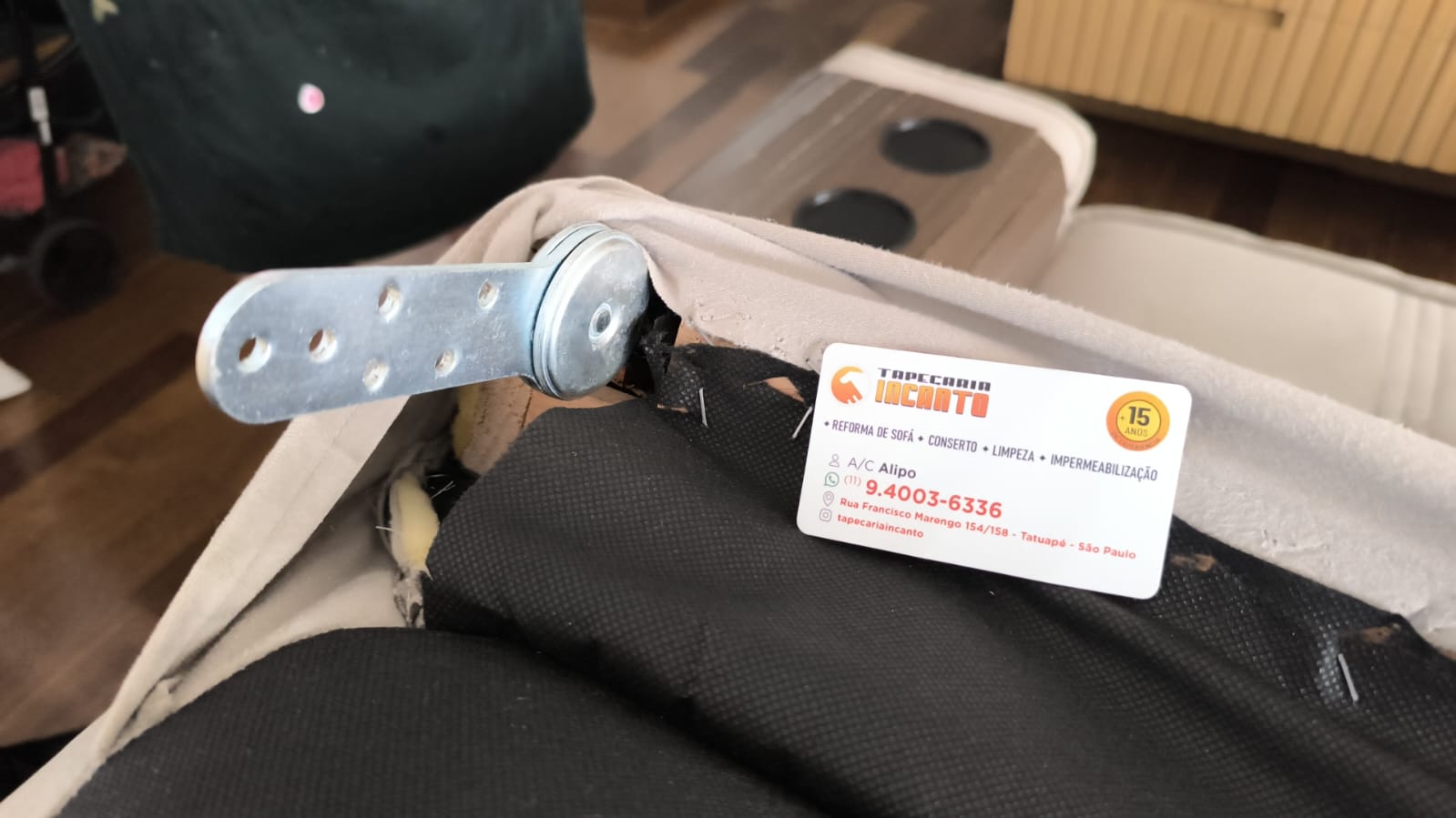 Conserto de Catraca de Encosto de Sofá em São Paulo